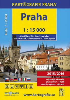 Praha / atlas 1:15 000, 10. vydání