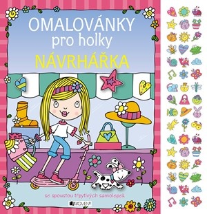 Omalovánky pro holky – Návrhářka