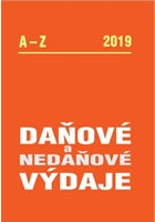 Daňové a nedaňové výdaje 2019