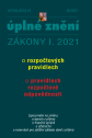 Aktualizace I/2 Zákony o rozpočtových pravidlech 2021 VII.