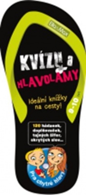 Kvízy a hlavolamy. Ideální knížky na cesty!