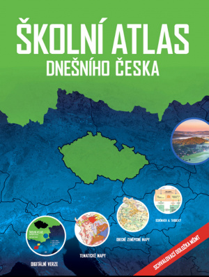 Školní atlas dnešního Česka