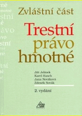 Trestní právo hmotné – zvláštní část