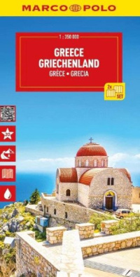 Řecko 1:350 000 / sada 2 cestovních map MARCO POLO