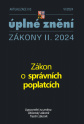 Aktualizace II/3 / 2024 - Zákon o správních poplatcích