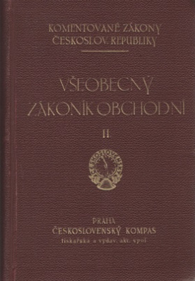 Všeobecný zákoník obchodní II.