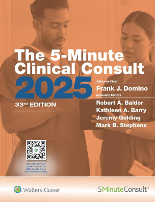 The 5-Minute Clinical Consult 2025 (The 5-Minute Consult Series) Thirty-Third Edition