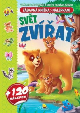 Svět zvířat + 120 nálepek