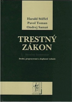 Trestný zákon - stručný komentár, 2.vyd