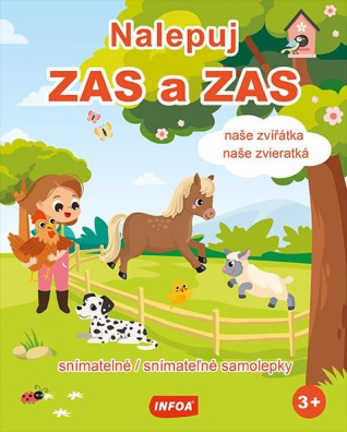 Nalepuj ZAS a ZAS - Naše zvířátka / Naše zvieratká - snímatelné