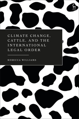 Climate Change, Cattle and International Legal Order