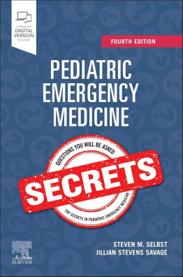 Pediatric Emergency Medicine Secrets 4th Edition