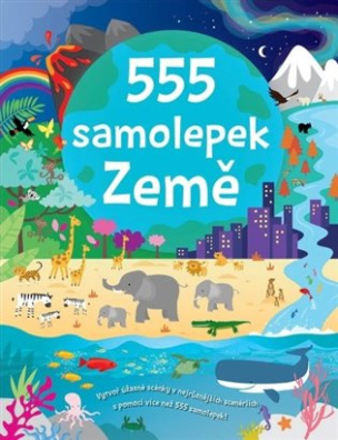 555 samolepek - Země 