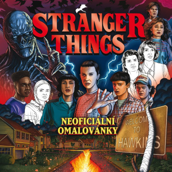 Stranger Things. Neoficiální omalovánky