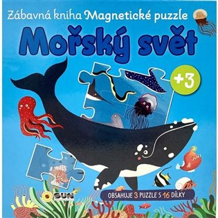 Zábavná magnetická kniha  Mořský svět 